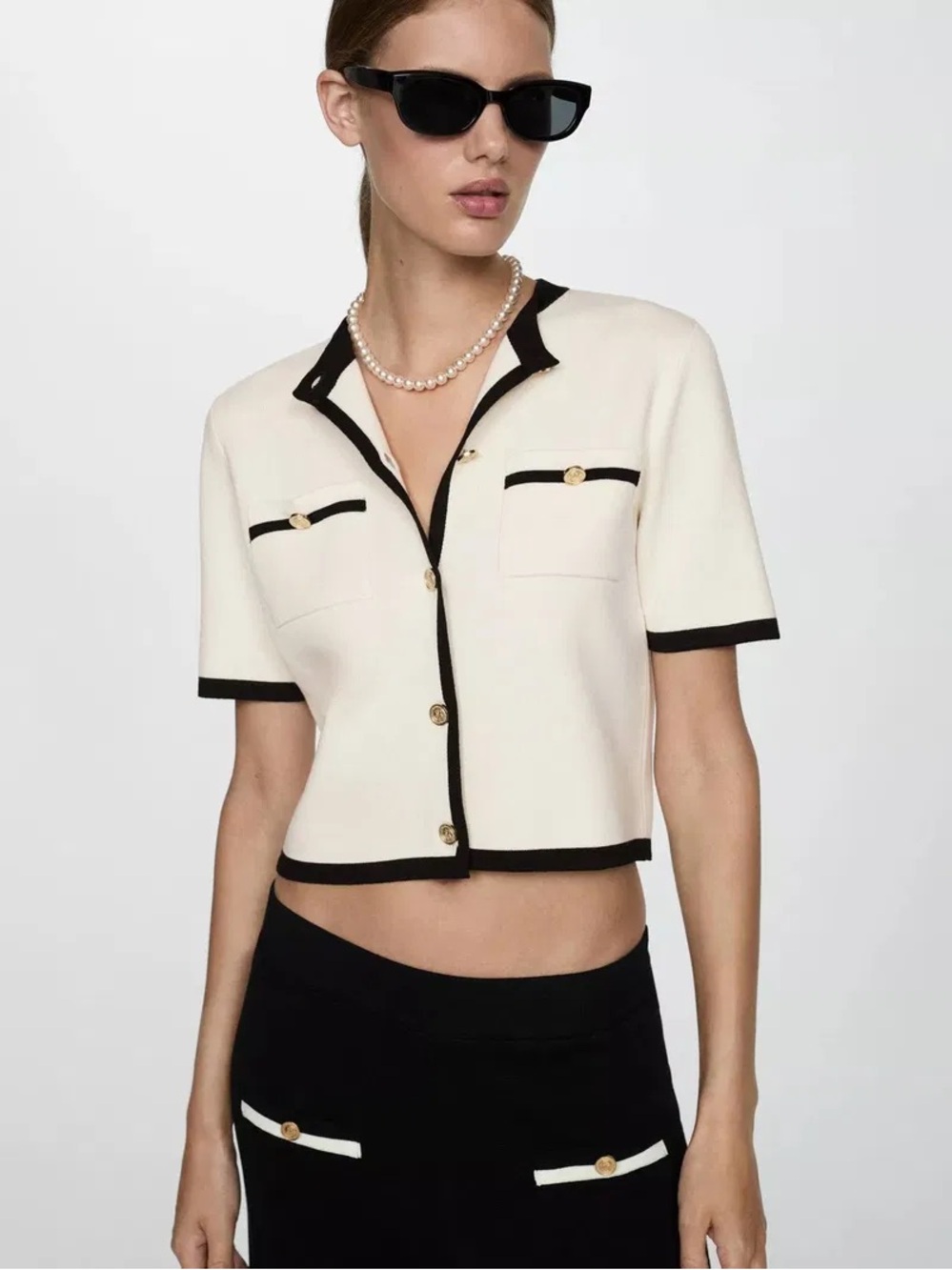 NWT Mango Short Sleeve Cardigan